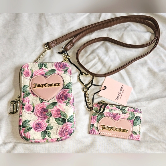 Juicy Couture Bags Juicy Couture Floral Crossbody Poshmark